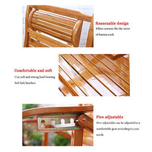 WUTONG Poltroncina Lazy Poltrona Relax in Legno a Dondolo Comoda e Morbida Impiego Morbido e Resistente Cinghia portante Collegamento Solido di bambù