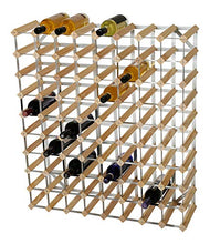 RTA 81 Bottiglia tradizionale vino Rack-Kit-Natural Pine (FSC), legno, 91 x 81 x 23