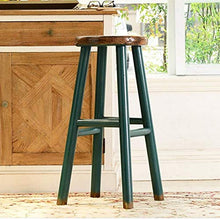 SZQ-Sgabelli da Bar in Legno Alti sgabelli, Bar delle Famiglie Multifunzione Tavolo da Pranzo Tavolo e Sgabello Balcone Terrazza Tempo Libero Sgabello Sedia da Bar (Color : White)
