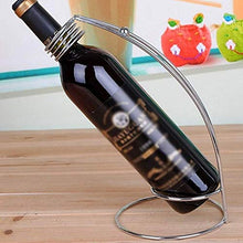LHQ-HQ Bottiglia di Vino della cremagliera del Vino arredamenti for alberghi Europea cremagliera in Ferro Vino Rack Moda cremagliera del Vino in Ferro battuto, Singola Bottiglia Holder controsoffitto