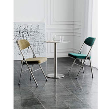 Chair QL Sedia da Pranzo in Plastica Semplice Nordica, Sedia Pieghevole Semplice da Casa con Schienale, Sedia da Cucina Moderna per Il Tempo Libero