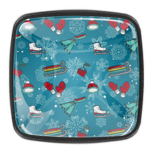 Pattini e muffole sport invernali Pomelli per Porta Set di 4 Pomelli per Mobili Manopole per Cassetti Cucina Armadio Vetro