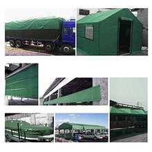 MHBGX Tela Cerata Resistente Impermeabile All'Aperto, Tela Cerata Verde 100% Del Panno Di Oxford Del Pvc 450 Grammi/Metro Quadro,4.8X7.8M,4.8X7.8M