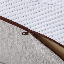 Alkove - Materasso singolo in memory gel a 7 zone, con molle insacchettate indipendenti e coprimaterasso sfoderabile, 80 x 190 x 25 cm