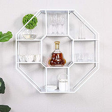 MoDi Ferro Wall Hanging Vino Rack Soggiorno Wine Rack (L90xW20xH90CM) (Color : A1)