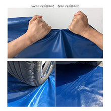 MHBGX Telone Impermeabile per Esterni Resistente, Copertura Antivento da Giardino 350 G / M2 Riparo per Protezione Solare Riparo per Tende da Campeio,un,5X6M