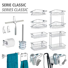 WENKO Portaoggetti grande Classic, Acciaio, 24 x 10 x 14 cm, Cromo