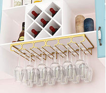 Vino creativo armadietto in ferro supporto di tazza di vetro confine Upside Down Home Bar,bianca,4 canali 30 * 22.5 * 6cm