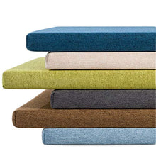 Yzzlh - Cuscino per panca lunga con cravatta, 2 o 3 posti, spessore 3 cm, spessore 3 cm, per interni ed esterni, lavabile (S,30 x 80 cm - 3 cm di spessore)