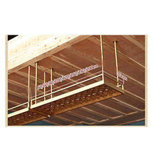 MFLASMF Wine Rack, Hanging Wine Rack, Ornaments, Creative Wine Glass Rack, Upside Down European stemware Rack, Hanging Cup Rack (Color : Gold, Size : 60 * 35cm)