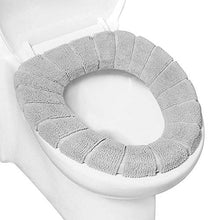CJJCJJ Morbido Bagno Water Seat Cover Cuscino da Chiusura più Caldo (Gray)