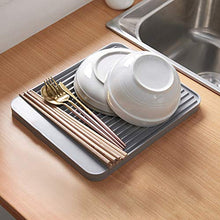Tarente Cassettiera del Piatto di stoccaggio del fangone del fangone del diatomo della Cucina e Vassoio di stoccaggio del Vetro