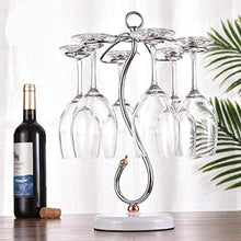 LHQ-HQ Supporto del Vino Rosso Tazza portabicchieri Decorazioni Arte Artigianato in Ferro battuto Calice cremagliera Tavolo Display Superiore 1
