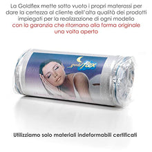 Goldflex Materasso Bivalente MATRIMONIALE 140x200 2 Strati Zone Differenziate Ergonomico Memory Gaia + Schiumato Ecologico Sfoderabile GARANZIA 5 Anni Made In Italy Dispositivo Medico Detrabile