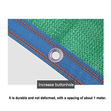 XIAOXIAO Rete ombreggiata Paralume Net-90% Schermo Solare Schermo Solare Balcone Patio per Fiori Tetto Esterno Schermo Isolante per Auto con Asola Verde (Size : 3x3m)