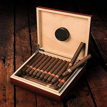 Portasigari Portatile Fatto a Mano Cigar Humidor di Legno Cedro Spagnolo Cuoio Sintetico Scatola di Sigari, Humidor Per Viaggi, Affari Regalo Perfetto Per Cigar Lovers
