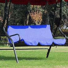 Emoshayoga Cuscino per Altalena da Esterno per Altalena per Patio da Giardino(Dark Blue (Supplier Specification: Blue), 12)