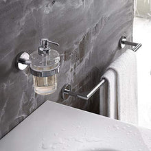 Inda A1018CCR Gealuna Portasalviette, Ottone, Cromato, 9 x 65 x 5 cm
