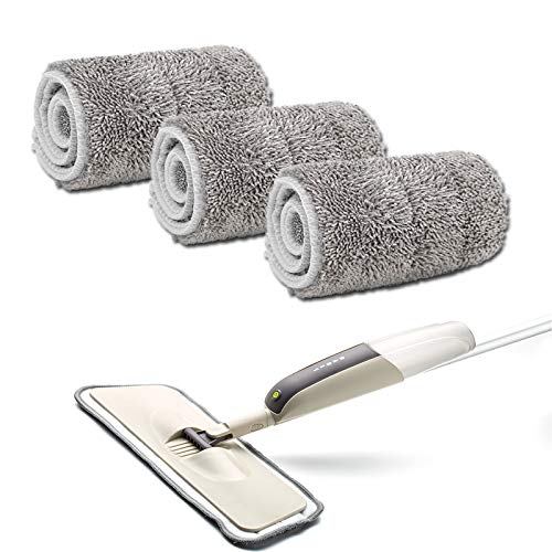 SSAYY Spray Mop Zazzera per Uso Domestico in Microfibra Mat Pratica Pulizia della Polvere Domestica Riutilizzabile in Microfibra Spray Mop Solo Mop Pad