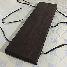 Cuscino per panca da interni per esterni, 2 3 e 4 posti, con cerniera, antiscivolo, rimovibile, lavabile, per mobili da giardino (caffè, 150 x 30 cm)