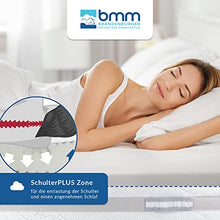 BMM Comfort XXL Materasso 100x200 cm in Grado di durezza 4 (H4) Fino a 150kg, Altezza 23cm, SilverCare Border Rispetto, Migliore Ventilazione, Extra Duro