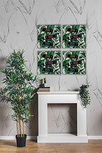 AreaIdea Quadro Porta Vino - Disponibile in più fantasie - Design LEAVES - Scaffale Porta Bottiglie da Parete