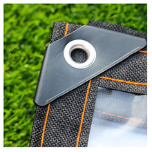 SHIJINHAO Telo Impermeabile Esterno,Tarpaulin Trasparente Impermeabile Con Occhielli, Tetti A Baldacchino Pieghevoli Tetti Della Pianta Tettutto Resistente Alle Intemperie For Mobili Da Giardino Impia