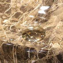WEHOLY Lavabo in Resina Lavabo da Incasso Ovale in Pietra Naturale Lavabo antispruzzo per Hotel in Marmo Creativo retrò