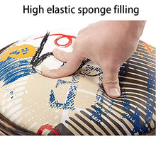 Poltrone Nubao Gambe di taglio Sgabello su rotelle, di rotolamento Sgabello con Cappuccetto Rosso modello in pelle sintetica Sedile, Altezza regolabile 46-60 cm, peso 160 Kg supportati, Salone di tagl