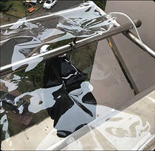 Telone Trasparente Telone PVC Pesante, Teloni Impermeabili Trasparenti con Asola, La Dimensione può Essere Personalizzata (Size : 1.5x3.5m)