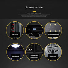 N/Z Home Equipment Wine Cabinet Tea Fresh Cigar Cabinet Household Mini Refrigerator Red And White Wine Cellar with Digital Temperature