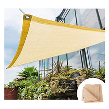 N / A Anti UV Tende da Sole, Esterni Giardino Balcone Traspirante Rete Ombreggiante, Polietilene Rettangolare Protezione Solare Tenda A Vela, 3 Dimensioni LvMyShe (Color : Beige, Size : 2x3m)