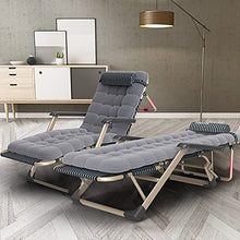 Chaise Longue Reclinabile E Pieghevole con Poggiatesta Rimovibile Sedia da Giardino Portatile per Balcone All'aperto, Sedie da Campeggio per La Pesca, Cuscinetto: 200 kg