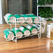 Cabilock Ferro da Stiro Frigo Portabottiglie Soda può Bottiglia di Coca Cola E può Essere Facilmente Impilabile Organizzatore di Mensole da Cucina per Negozio a Casa