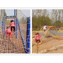 GVCTⓇ Rete Intrecciata in Corda di Nylon Colorata - Rete di Sicurezza per Bambini Protezione per Arrampicata Scale Balcone Rete anticaduta, Rete Protettiva per Interni, Rete per Recinzione
