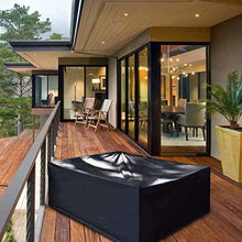 YULIAN Cover per mobili da Giardino 61x72 cm, mobili da terrazza Coperture per mobili Rotonde, terrazza Protettiva Anti-Scomparsa Permanente di Polvere Resistente ai Raggi UV rappresenta resiste.