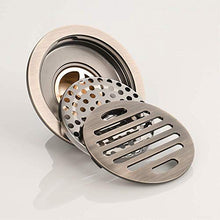 Nosterappou Scarico a Pavimento Anti-troppopieno Anti-troppopieno Anti-intasamento, Funzione di filtrazione e drenaggio Superiore - Adatto per Bagno, Cucina, Balcone, Zona Lavanderia