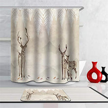 LIYAN Combinazione Bagno. Immagini Chiare E Colori Vivaci Rendono Il Tuo Bagno Pieno di Vita. Accessori da Bagno. Foresta. Renna. Uccello.
