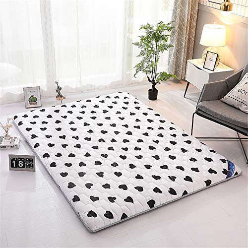 Materasso da terra Dormire Tatami Tappetino pieghevole materasso futon portatile addensare Pad Tappetino Un ricambio materasso for Home Campeggio per casa, piano, dormitorio per studenti, letto
