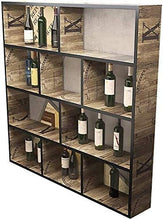 COLiJOL Portabottiglie Scaffale per Vino Scaffale per Vino Semplice Retrò Scaffale per Scaffale Scaffale per Vino Scaffale per Vino Appeso
