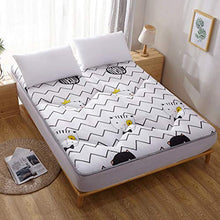 LJ Materasso Pieghevole per Materasso Tatami per l'allievo Pieghevole Traspirante Che assorbe l'umidità - 4 Dimensioni (Colore : A, Dimensioni : 100x200cm)