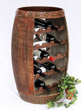 DanDiBo Scaffale Vini Botte Vino 0370-R Botte in Legno H-81cm Supporto Bottiglie Marrone Bar Vino-Bar