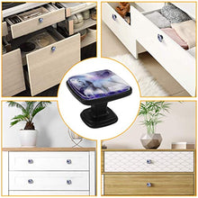 Lavanda unicorno 4 PCS Pomelli per Porta, Pomolo per Mobile, Pomelli per Mobili con Viti, Maniglia per Armadietto, Pomelli per Porta, Pomelli per Cassetti per Porta, Armadio, Cassetto e Credenza