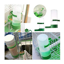 Tarente 10pcs di plastica Rotondo Uccelli Fattoria Bestiame Alimentazione Automatica Bottiglia di Acqua Potabile Container