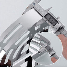 ZLININ Y-longhair - Scaffale angolare a forma di triangolo per bagno, montaggio a parete, in acciaio inox spazzolato 304, antiruggine, per cucina, balcone, angolo di montaggio