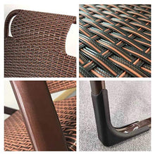Viqie Patio in Rattan Estivo Chaise Longue Balcone della casa Sedie a Sdraio Piscina Sedie a Sdraio Portatili Fatte a Mano Giardino Esterno Sedia a Sdraio Pieghevole (Color : B)