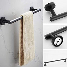 Portasciugamani, portasciugamani portasciugamani nero opaco, accessori da bagno per bagni