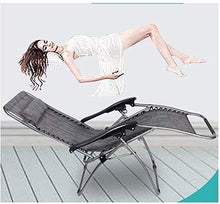 FAGavin. Zero Gravity Sedie A Sdraio Sedie Sdraio Reclinabili for Il Tempo Libero Sedia Beach Patio Giardino Esterna di Campeggio Piazza Pieghevole Siesta Sedia Sedia A Sdraio