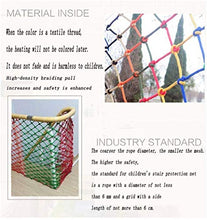 Protective net decoration / Sicurezza bambini rete ferroviaria Ringhiera Scale Bambino Safety Net Gioco for animali domestici all'aperto e al coperto balcone o balcone anticaduta Uccello Rope Net Net