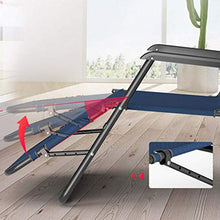 WZDD Sedia Sdraio Pieghevole, Sedia Gravity gravità Zero Sdraio da Giardino, Poltrona Relax Pieghevole Reclinabile - per Mare Spiaggia Esterno Piscina
